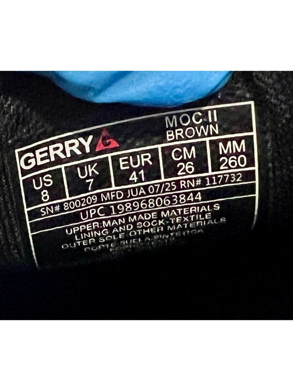 Gerry Slip-On Casual Loafers Moc II in Brown with Black Soles US Men’s 8 - Picture 10 of 14